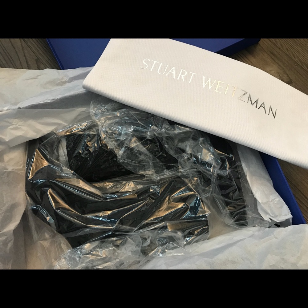 Stuart Weizman Rapture Sock Booties|5.5M|Black - Picture 2 of 4